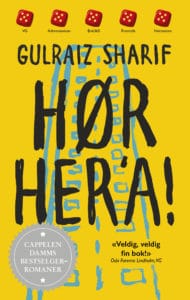 Omslag til «Hør her'a!» i pocket av Gulraiz Sharif