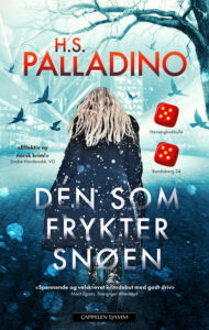 Omslaget til H.S. Palladinos krimbok "Den som frykter snøen"