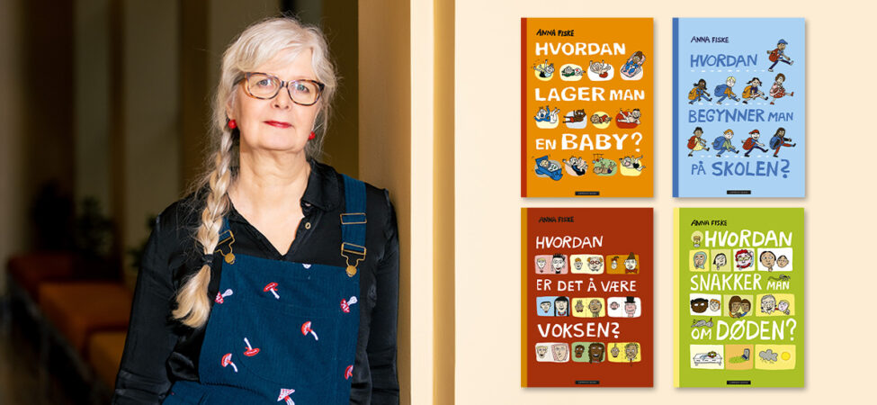 Anna Fiske og de fire bøkene i Hvordan-serien